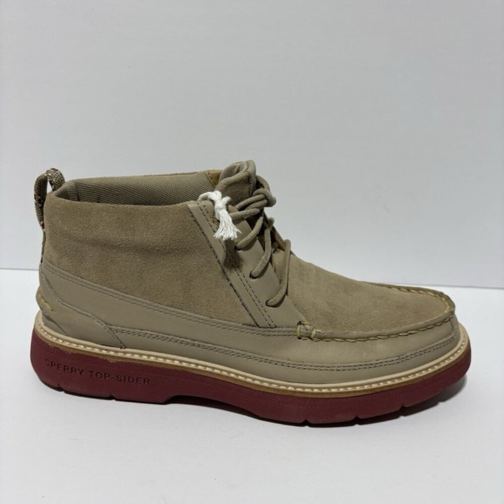 Sperry Men’s Authentic Original PW Lug Chukka Boots Brown, Size 7 M